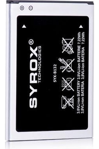Syrox Samsung Uyumlu S4 Mini / İ9190 Batarya B132