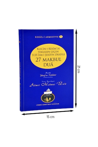 Cübbeli Ahmed Hoca 27 Makbul Dua - Ism-I Azam Kitabı-1157