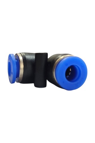 6mm Dirsek Hava Jakı - Pnömatik Jak - Hortum Jakı - Ekleme Jakı 5'li Set