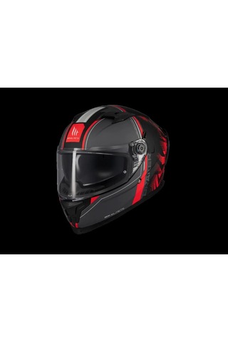 Mt Helmets Mt Braker Sv Charm B5 Motosiklet Kaskı Mat Kırmızı