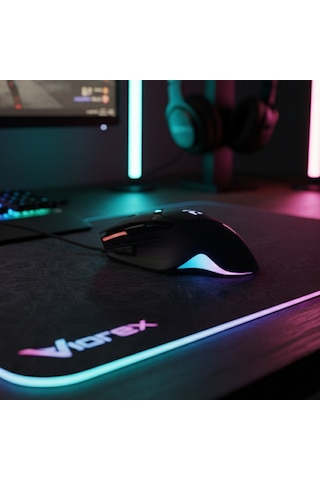 Trio - G402 Siyah Rgb Gaming Mouse Kablolu Oyuncu Faresi G402