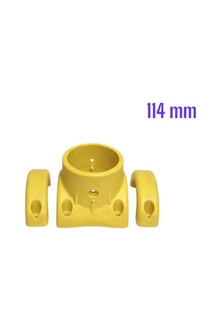 Kurtağzı Boru Aparatı Ø89-ø114 Çocuk Parkı Salıncak Bağlantı Parçası-744 Çok Renkli