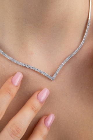 Fiyonk Kuyumculuk 14 Ayar Altın Su Yolu Çavuş Modeli Set Beyaz 001