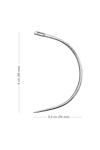 Eğri 2 Adet 1,5 Mm Saraç El Dikiş İğnesi