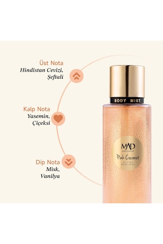 Mad Pink Coconut Body Mist 250 ML