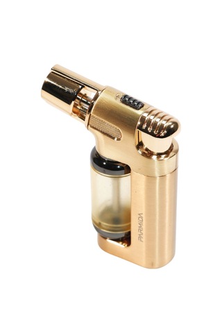 Parmida Tek Torch Pürmüz Gold Masa Tipi Metal Puro Çakmağı - Tr9248