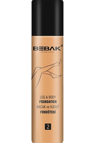 Bebak Bacak ve Vücut Fondöteni No:2 Medium 75 ML