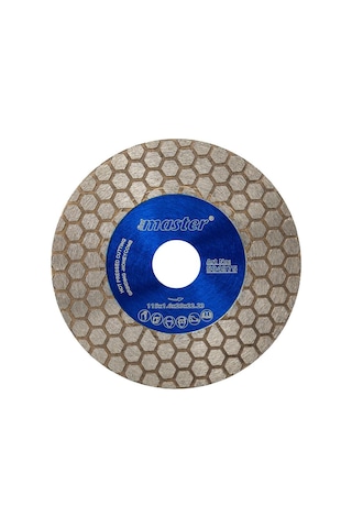 Master 504975 Petek 115 Mm İnce Çapaksız Mermer Granit Fayans Kesme Taşlama
