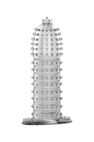 Hızlı Express Baile Silikon Uzatmalı Penis Kılıfı Klitoris Temaslı Dildo