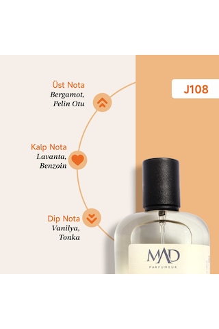 Mad J108 Selective Erkek Parfüm EDP 50 ML