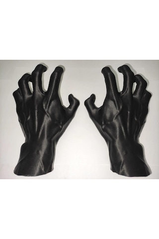 Gotik El Aplik Korku Temalı Dekoratif Duvar Mumluğu Mumsuz