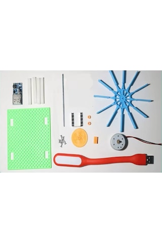 Ece Hidroelektrik Jeneratör Deney Seti Güç Aktarımı Enerji Dönüşümü Demonte