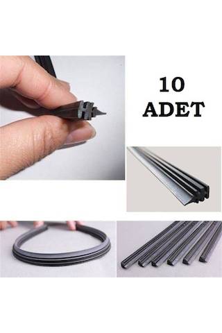 Silecek Lastiği 60 CM 10 Adet Telsiz Silecek Silgi Lastik Telsiz