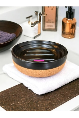 Prima Nova Primanova Cartri Siyah Katı Sabunluk Siyah