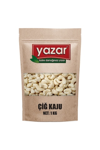 Yazar Kuruyemiş Çiğ Kaju 1 KG