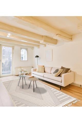 Dolce Vita Halı Nordic 488 Chestnut İskandinav Halı Bej