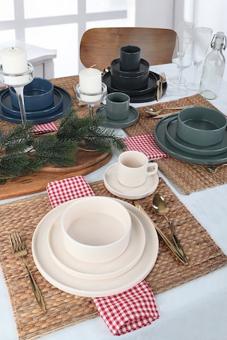 Keramika River Stackable Yemek/Kahvaltı Takımı 20 Parça 4 Kişilik