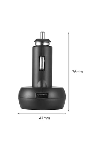 Oto Çakmaklık Usb Şarj Soketi Voltmetre Termometre 12/24V (483544352)