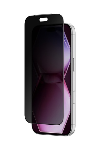 Apple iPhone Uyumlu 18 Pro Max Amazingthing Titan Privacy Parmak İzi Bırakmayan Temperli Cam Ekran Koruyucu Siyah