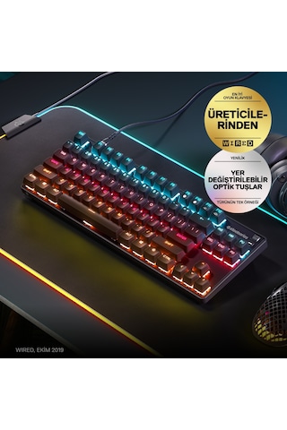 Steelseries Apex 9 TKL RGB UK Mekanik Oyuncu Klavye