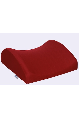 Rahatsan Bordo Visco Ortopedik Bel Yastığı Sırt Destek Minderi