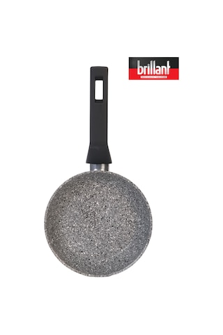 Brillant Lüks Granit 20 Cm Tava Yanmaz Yapışmaz Tava Gri