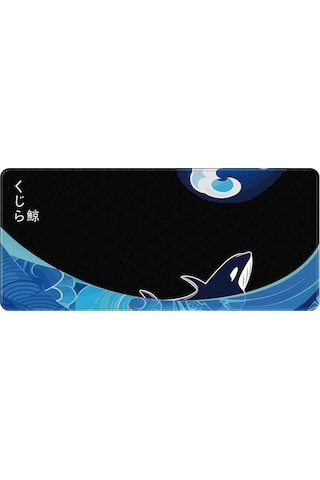 Mp905 Ato Kujıra Umı 90x40cm 4mm Kaydırmaz Kauçuk Taban Mouse Pad