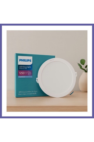 Bezos 14w Yuvarlak Sıvaaltı Led Slim Panel 1250 Lumen Nıda Çok Renkli