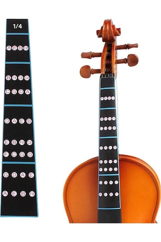 Midex Stcv-114 Kemanlar İçin Nota Sticker Etiket 1/4