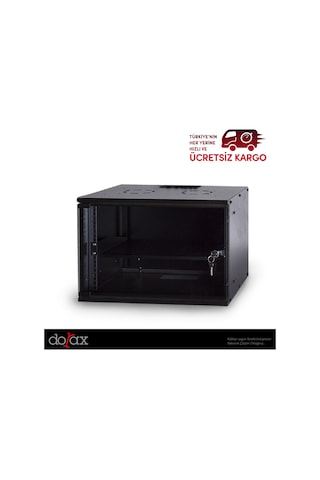 4U Soho Rack Kabinet - Duvar Tipi (500X400) 4U Soho Rack Kabinet - Duvar Tipi (500X400)