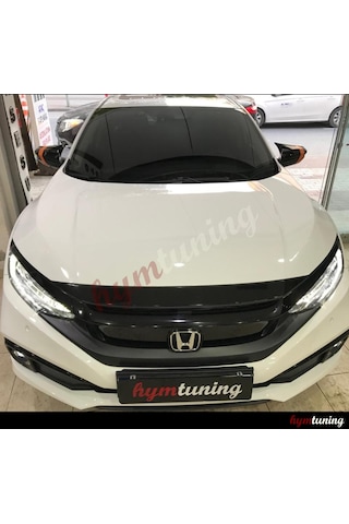Civic Fc5 Yarasa Ayna Kapağı Parlak Siyah Boyalı. Ithaldür