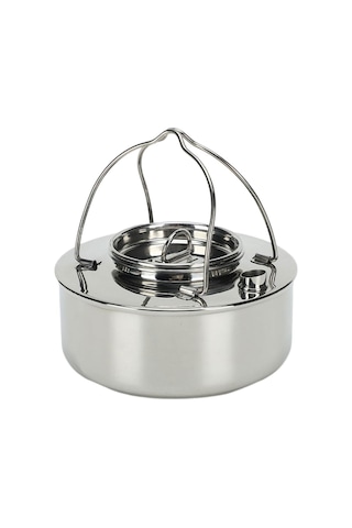 Suntek Kamp Su Isıtıcısı Çaydanlık Kamp Tencere Açık Rv Gri