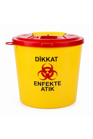Enfekte Atık Kovası 5lt
