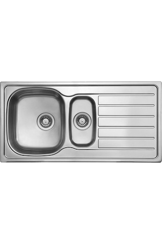 Ukinox Hypnos 100 1.5 Gözlü T.Üstü Sağ Damlalıklı Mutfak Eviyesi