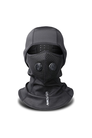 Weichuang01 Buyfun Termal Kar Soğuk Maskesi - Siyah