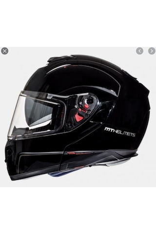 -Mt Atom Sv Solıd Gloss Black Kask