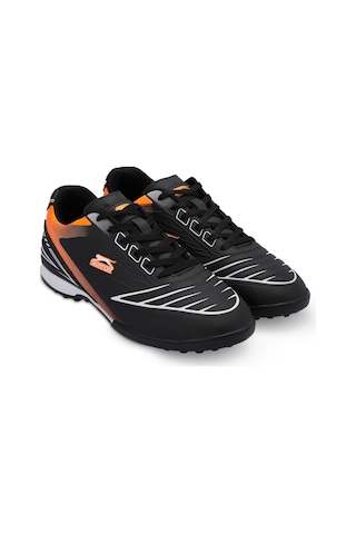 Slazenger DANGER I HS Erkek Halı Saha Siyah / Turuncu Futbol Ayakkabısı