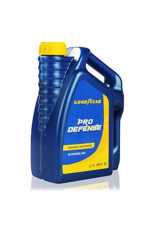 Goodyear Kırmızı Organik Antifriz ( -56°C ) 3 Litre Pro Defense