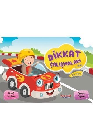 Dikkat Çalışmaları 1.Kitap- Yumurcak Yayınları