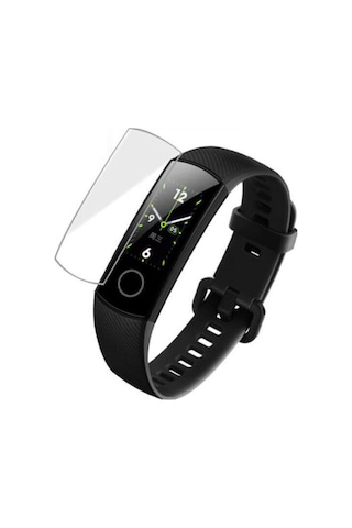 Nettech Huawei Band 4 Pro Uyumlu Ön Koruma Full Glue Nano Ekran Koruyucu - Şeffaf
