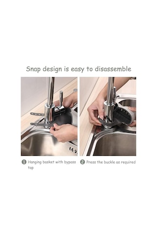 Asılı Sepet, Lavabo Sünger Askılığı, Lavabo Düzenleyici,saklama Kutusu, Asılabilir 1 Adet M-1889 Pla Diğer