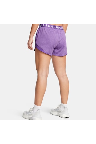 Under Armour Play Twist 3.0 Kadın Mor Antrenman Şortu 1349125 Mor