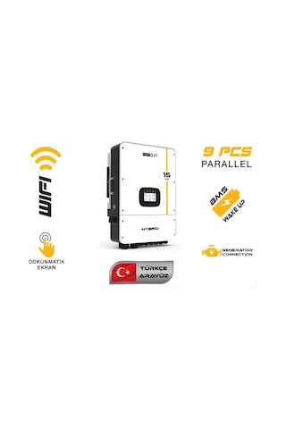 Mexxsun 15 Kw Lv 48v Hibrit Trifaze İnverter