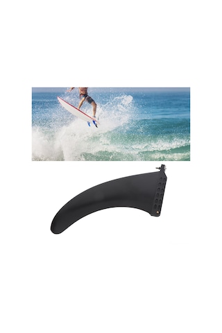 Ximistore9 10 İnç Eko-friendly Pvc Sürf Tahtası Kuyruğu, Uzun Tahta Ve Paddleboard İçin Dengeli Kullanim, Kolay Kurulum-sökme Aksesuarı