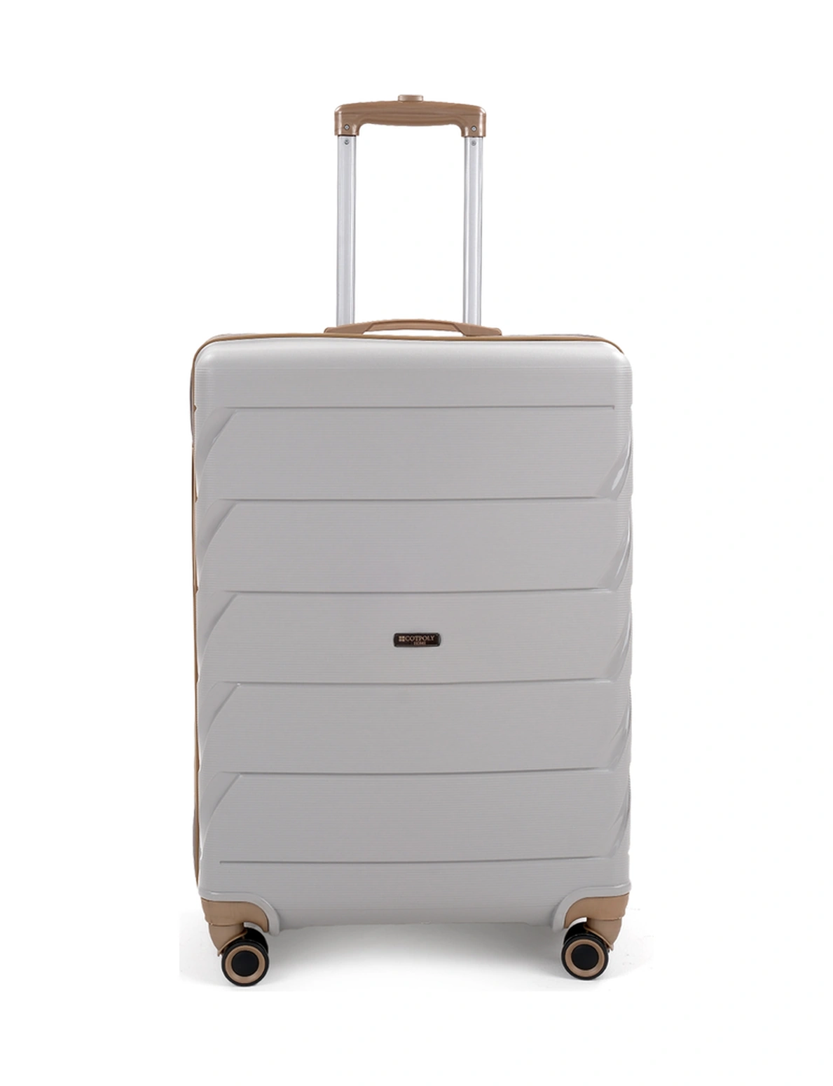 Copella Pp Polipropilen&kırılmaz Büyük Boy Valiz 75 Cm Gri