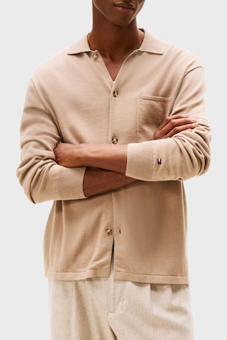 Tommy Hilfiger Erkek Gömlek Mw0mw40432 Afe Bej Bej