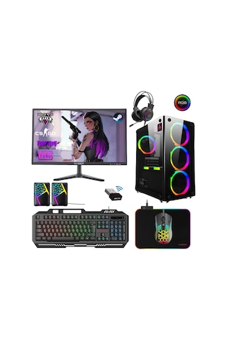 Xaser XSR337 i7-2600 8 GB 256 GB SSD 4 GB GT730 21.5" Dos Masaüstü Oyun Bilgisayarı