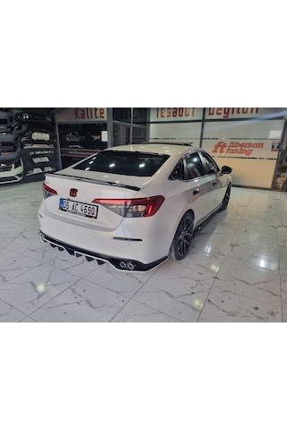 Honda Civic Fe1 Arka Tampon Eki 01 --fibersan Tuning