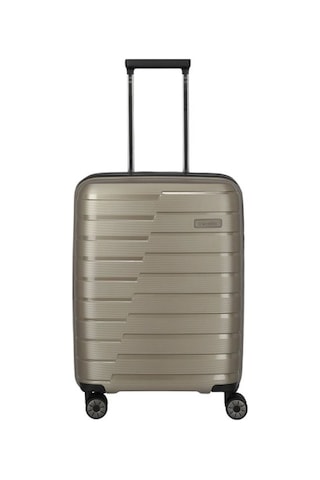 Travelite Air Base Trolley S Körüklü Kabin Boy Valiz Kahverengi