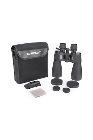 Bushman P Serisi 20-60x60 Zoomlu Dürbün Siyah
